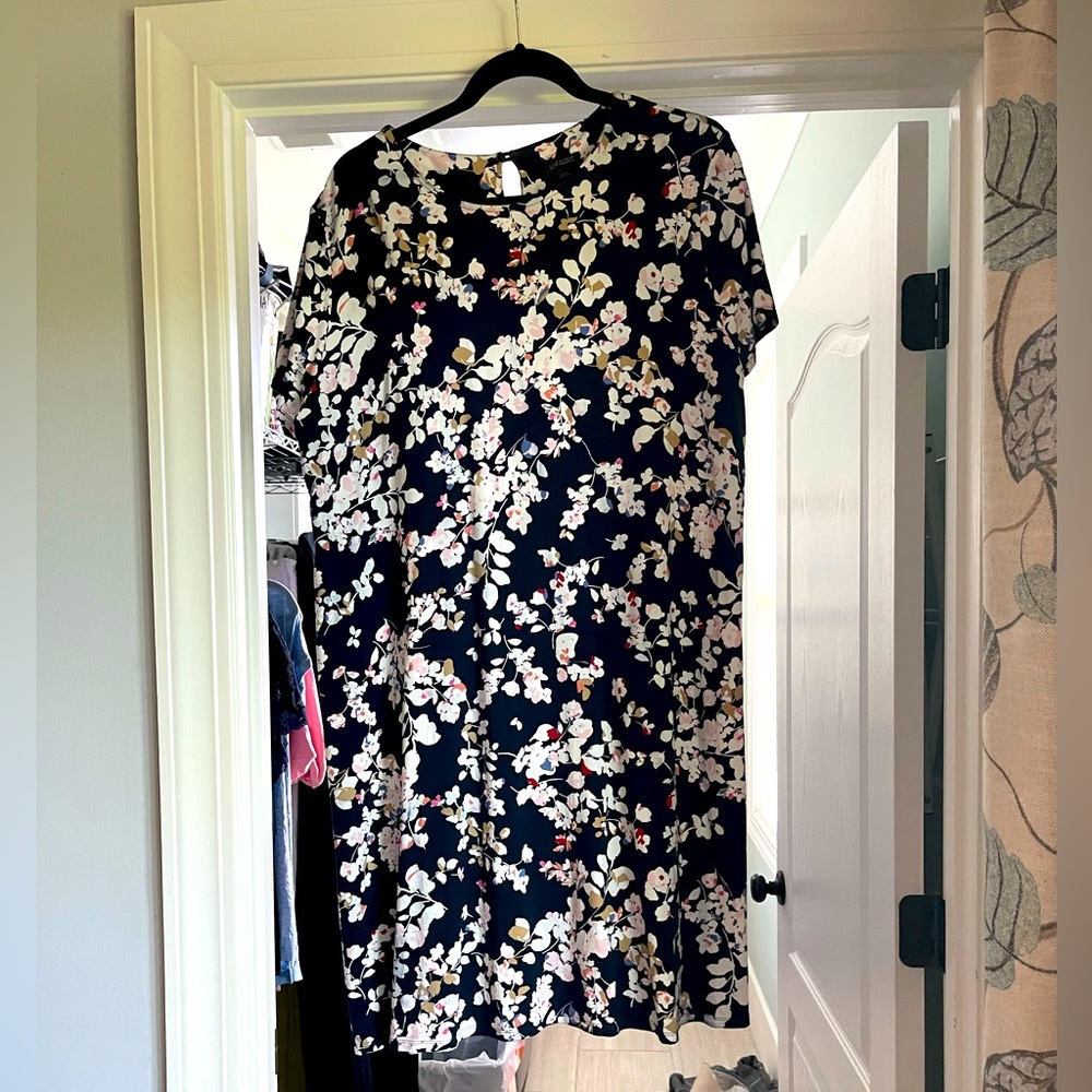 This is a great swing or A-Line dress